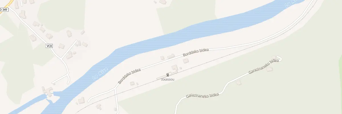 Plan du 680 Borddako bidea à Itxassou