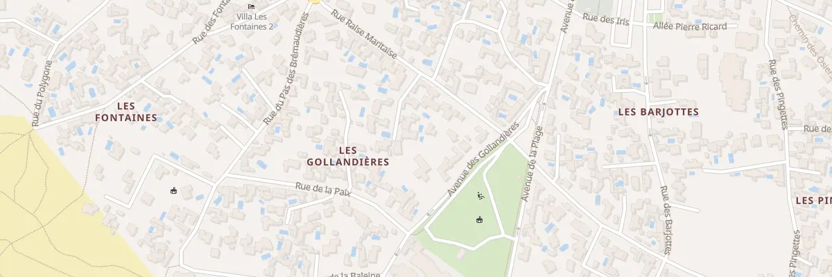 Plan du 7 Che des Grives au Bois-Plage-en-Ré