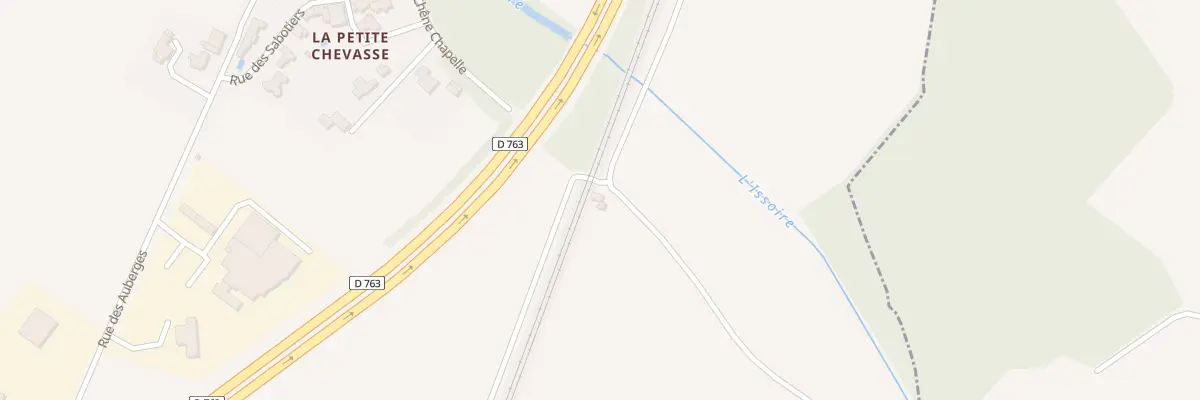 Plan du 129 La Petite Chevasse à Montréverd