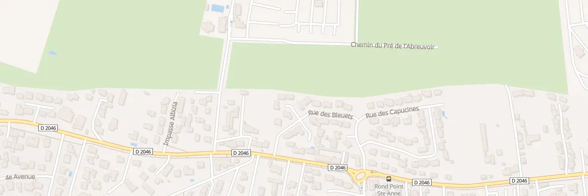 Plan du 14 Rue des bleuets à La Tranche-sur-Mer