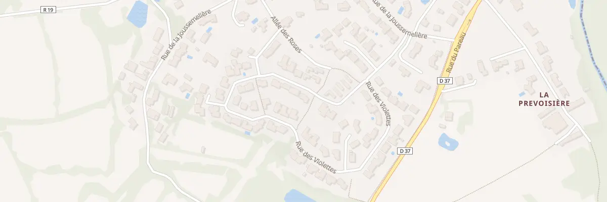 Plan du 52 Rue des violettes à Dompierre-sur-Yon