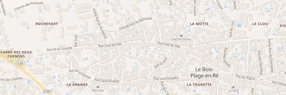 Plan du 131 Rue Chef de Ville au Bois-Plage-en-Ré