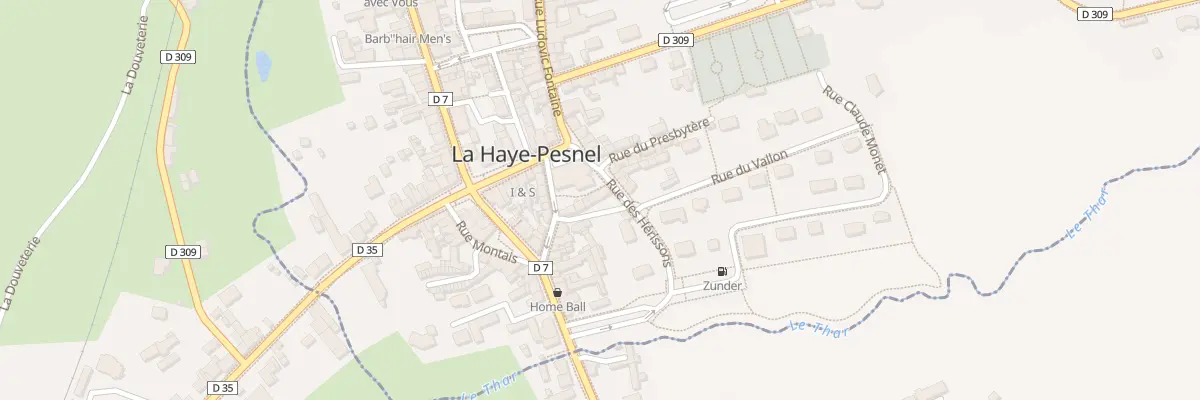 Plan du 11 Rue Pendante à La Haye-Pesnel