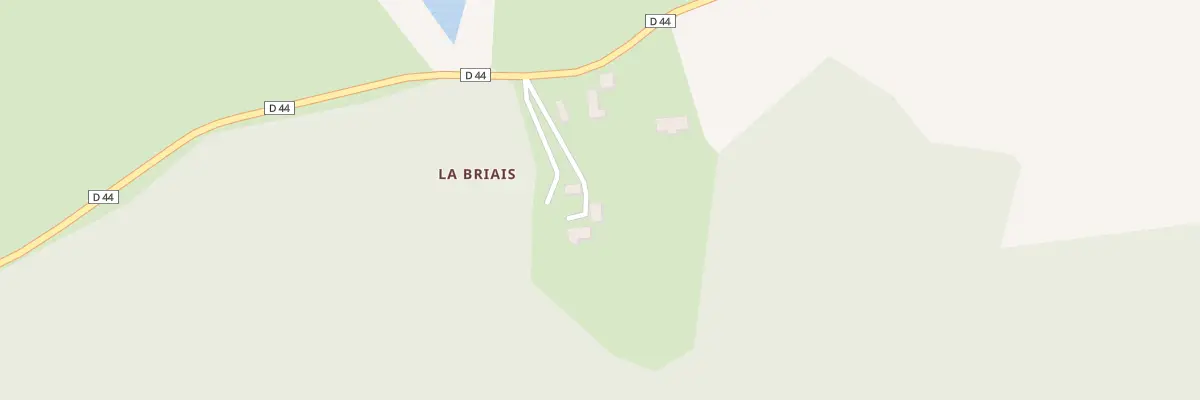 Plan du 5118 La Briais à Fercé