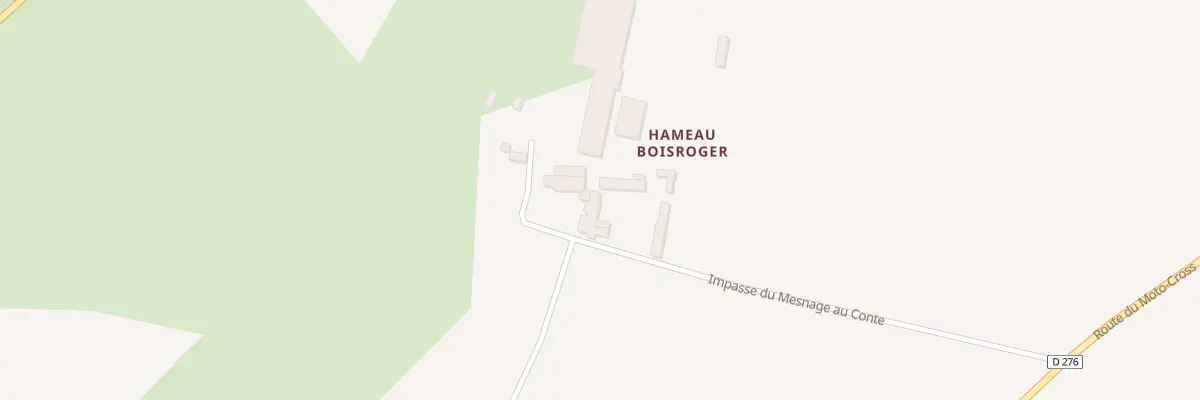 Plan du 6 Imp du Mesnage au Conte à Saint-Denis-le-Vêtu