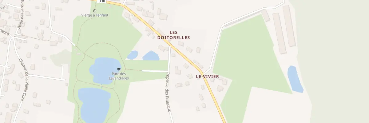 Plan du 20 Les Doitorelles à La Meilleraye-de-Bretagne