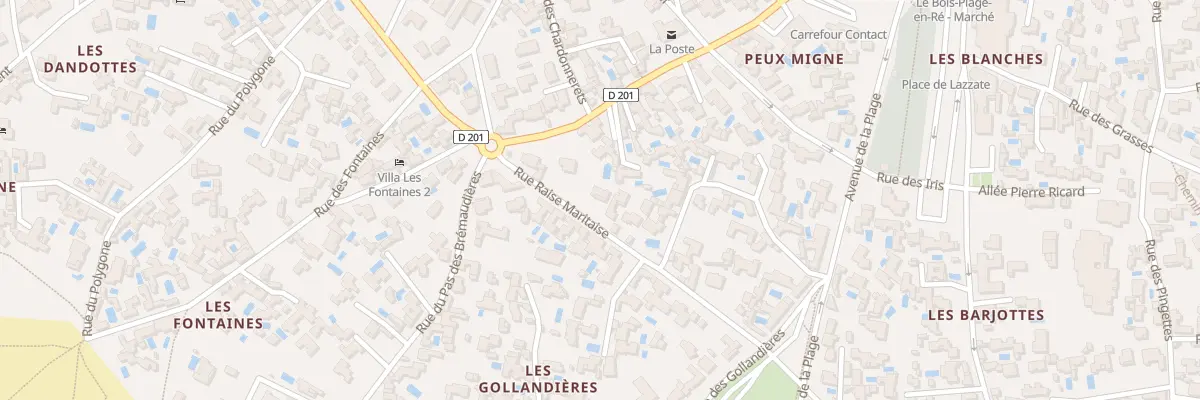 Plan du 5 Rue Raise Maritaise au Bois-Plage-en-Ré