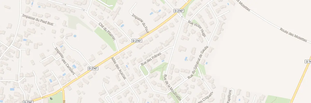 Plan du 15 Rue des frênes à Angles