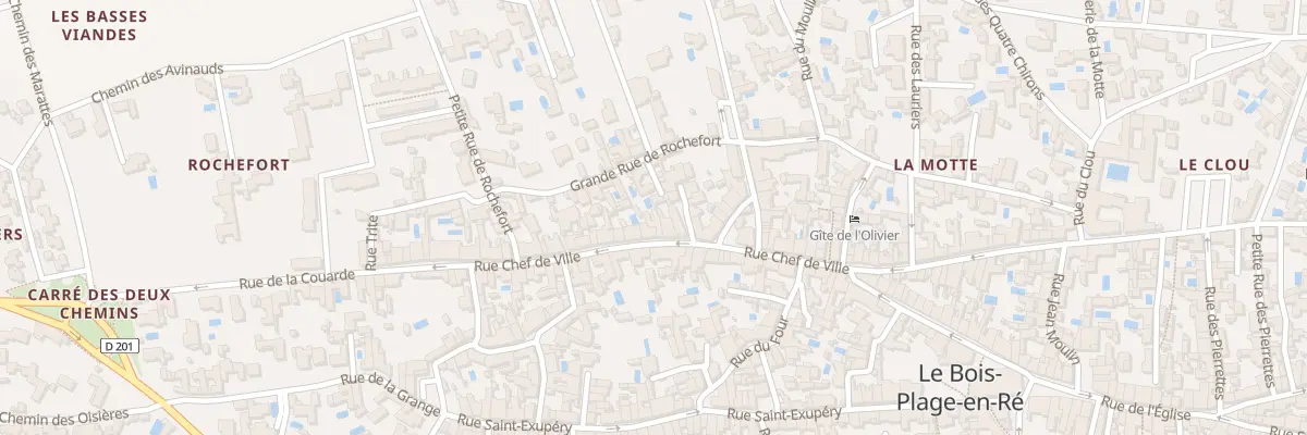 Plan du 150 Rue Chef de Ville au Bois-Plage-en-Ré