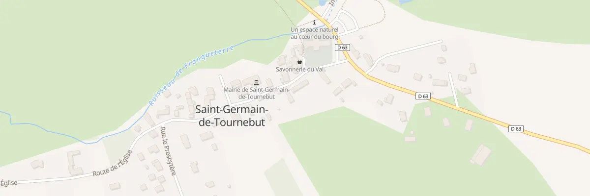 Plan du 17 L’Eglise à Saint-Germain-de-Tournebut