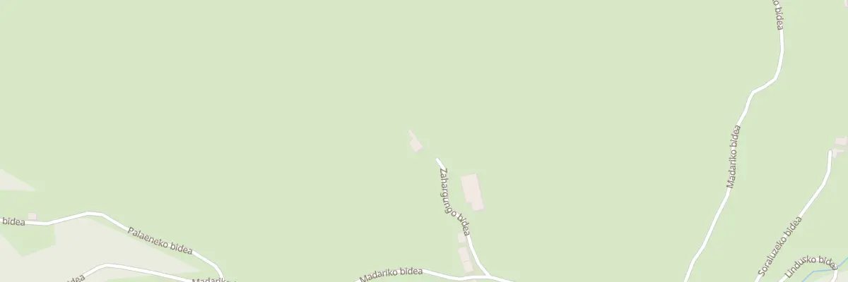 Plan du 160 Che de Zahargunea à Urepel