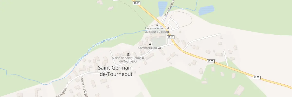 Plan du 22 L’Eglise à Saint-Germain-de-Tournebut
