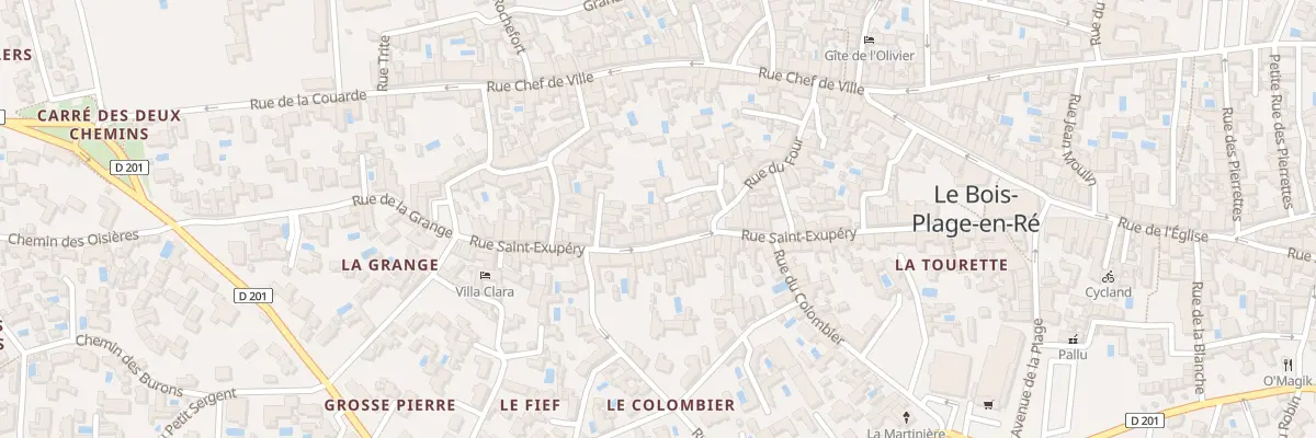 Plan du 274 Rue St Exupery au Bois-Plage-en-Ré