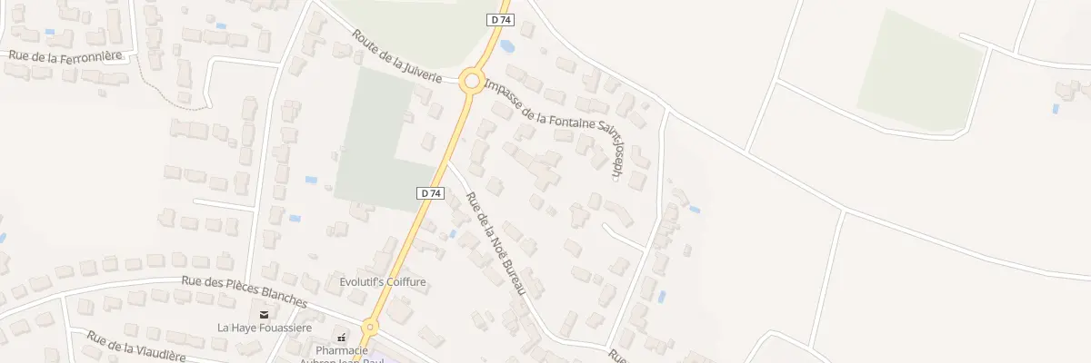 Plan du 2B Rue de la Noë Bureau à La Haie-Fouassière