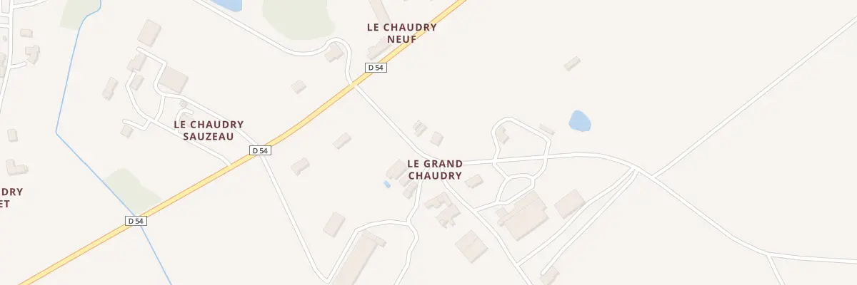 Plan du 1 Le Grand Chaudry à Vieillevigne