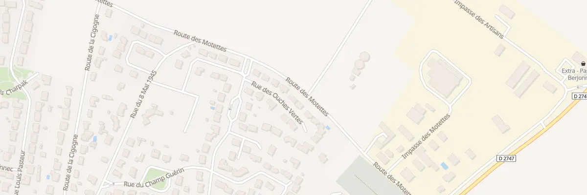 Plan du 9 Rue des ouches vertes à Angles