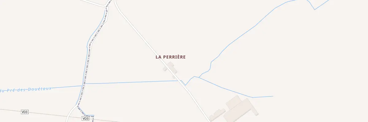Plan du 5245 La Perriere - Brice à Maen Roch