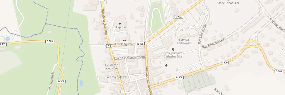 Plan du 19 Rue Ludovic Fontaine à La Haye-Pesnel