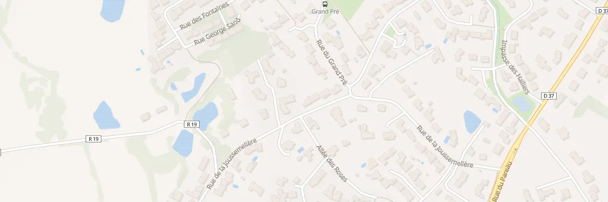 Plan du 24 Rue de la joussemelière à Dompierre-sur-Yon