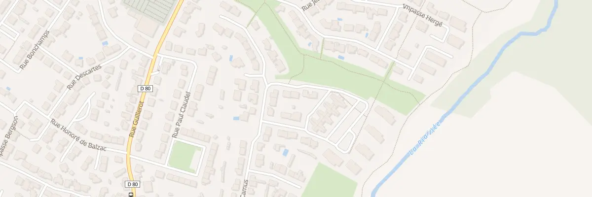 Plan du 60 Rue albert camus à La Roche-sur-Yon