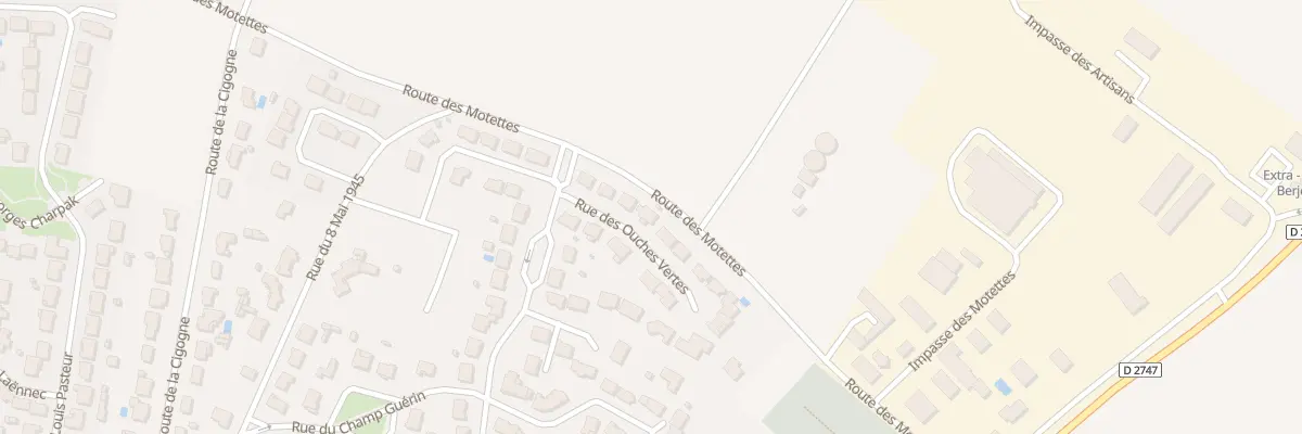Plan du 7 Rue des ouches vertes à Angles