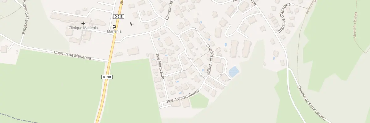 Plan du 1 Rue Artzamendi à Cambo-les-Bains