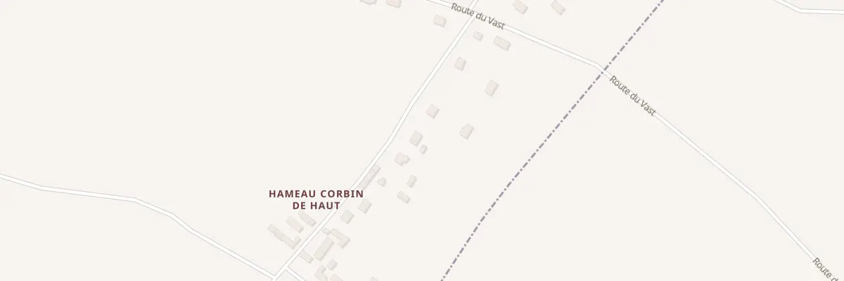 Plan du 30 Rte du Hameau Corbin à Brillevast