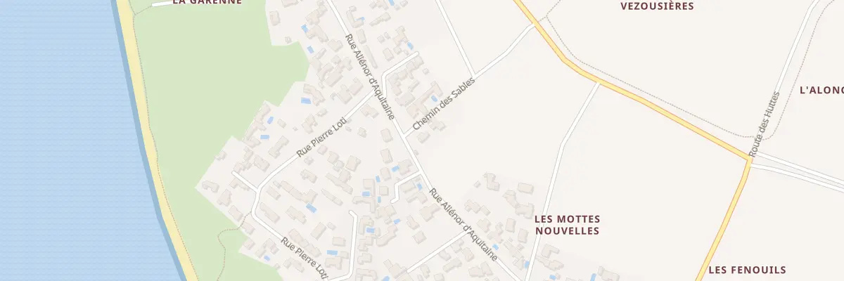 Plan du 42 Rue Aliénor d’Aquitaine à Saint-Denis-d’Oléron