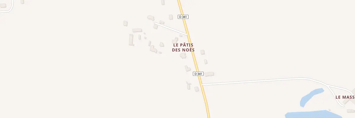 Plan du 7 Patis des Noes au Theil-de-Bretagne
