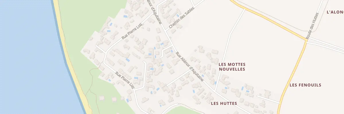 Plan du 55 Rue Aliénor d’Aquitaine à Saint-Denis-d’Oléron