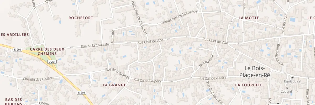 Plan du 66 Rue Jacob au Bois-Plage-en-Ré