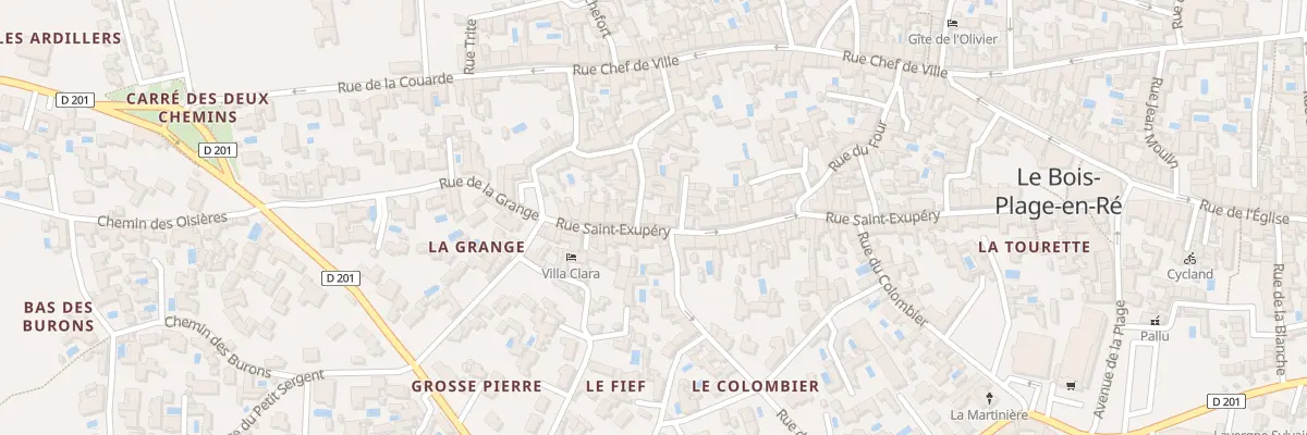 Plan du 344 Rue St Exupery au Bois-Plage-en-Ré
