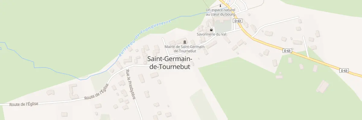 Plan du 25 L’Eglise à Saint-Germain-de-Tournebut