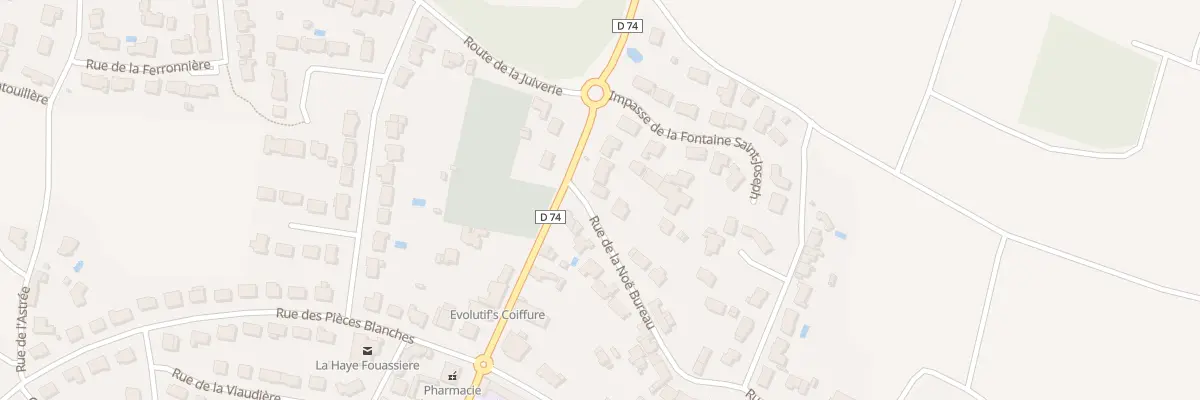 Plan du 2Q Rue de la Noë Bureau à La Haie-Fouassière