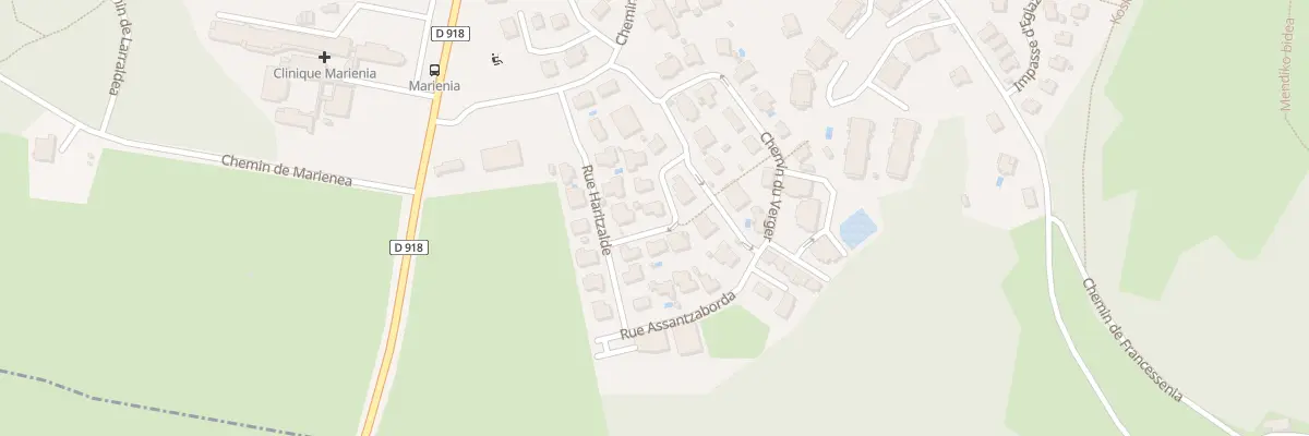Plan du 6 Rue Artzamendi à Cambo-les-Bains