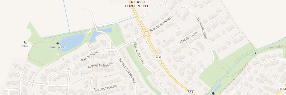 Plan du 6 Allée du Domaine à Domagné