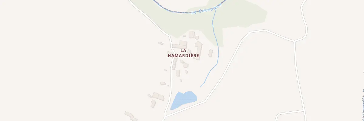 Plan du 8 La Hamardière à Mézières-sur-Couesnon
