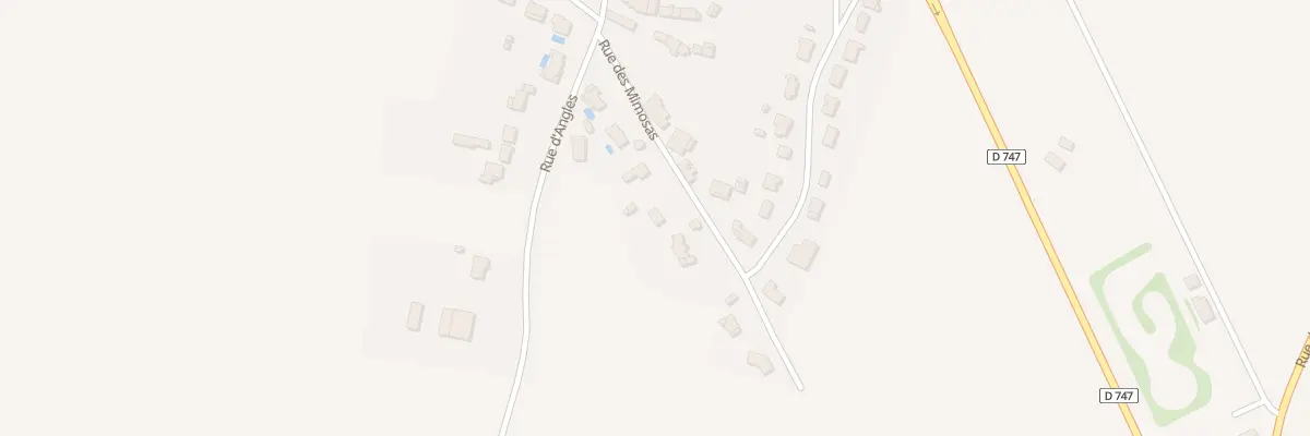 Plan du 8 Rue des mimosas à La Jonchère