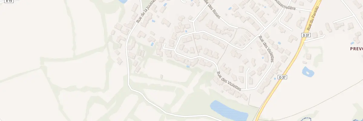 Plan du 43 Rue des violettes à Dompierre-sur-Yon