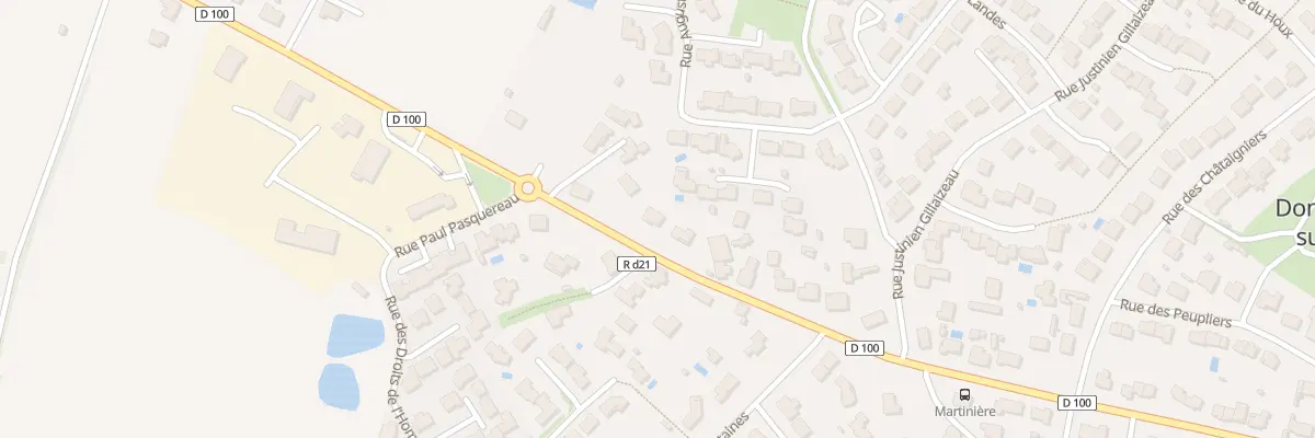 Plan du 56 Rue de la martinière à Dompierre-sur-Yon