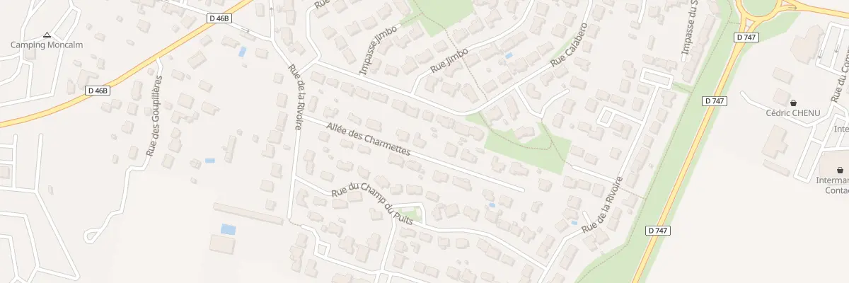 Plan du 9 All des Charmettes à Angles