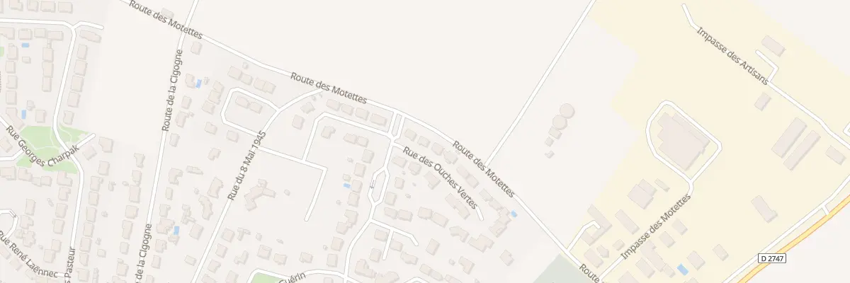 Plan du 3 Rue des ouches vertes à Angles