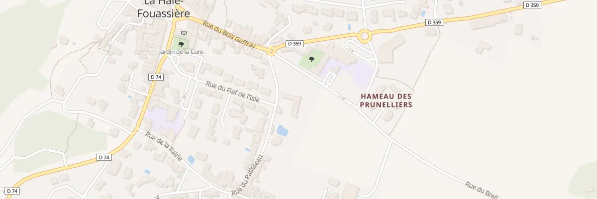 Plan du 6194 Rue du Breil à La Haie-Fouassière