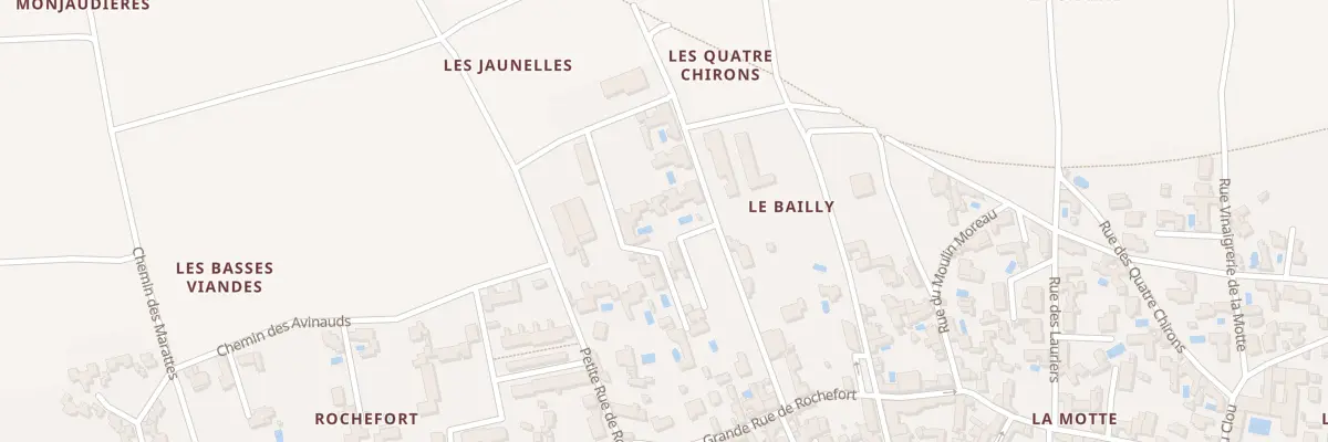 Plan du 1B Imp des Genêts au Bois-Plage-en-Ré