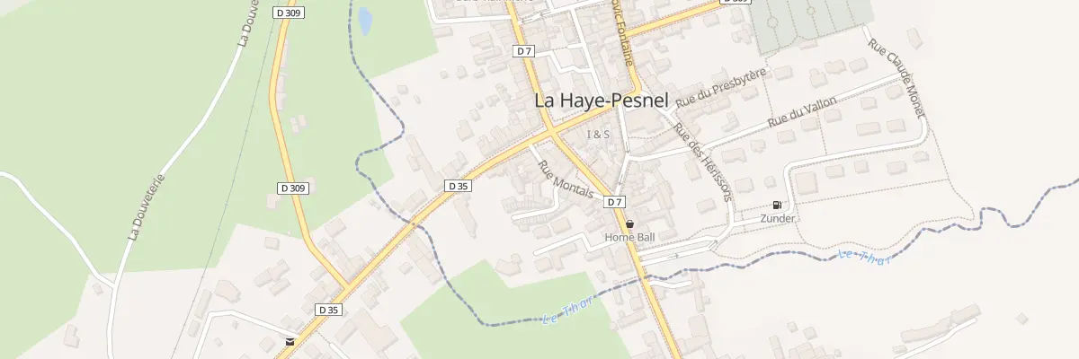Plan du 17 Rue Montais à La Haye-Pesnel
