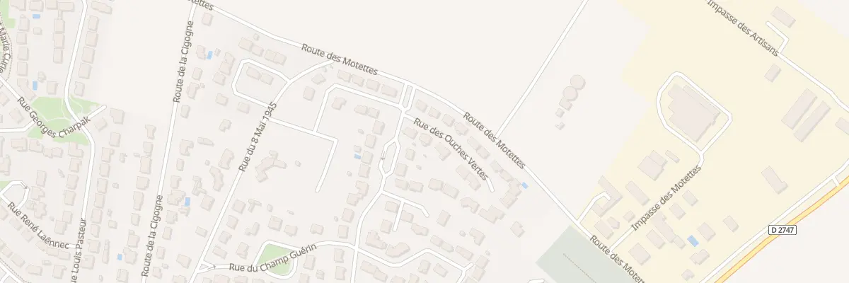 Plan du 4 Rue des ouches vertes à Angles