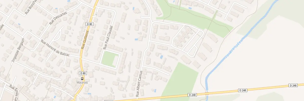 Plan du 34 Rue albert camus à La Roche-sur-Yon