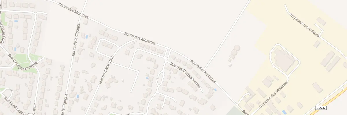 Plan du 1 Rue des ouches vertes à Angles