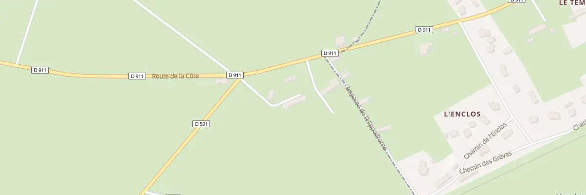 Plan du 2 Rte de Saint-Léonard à Vains