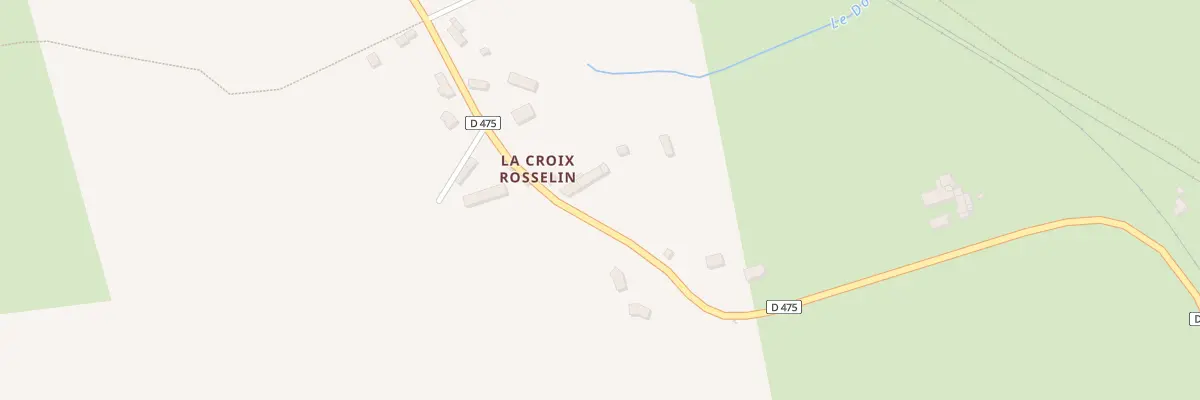 Plan du 5085 La Croix Rosselin Folligny à Folligny